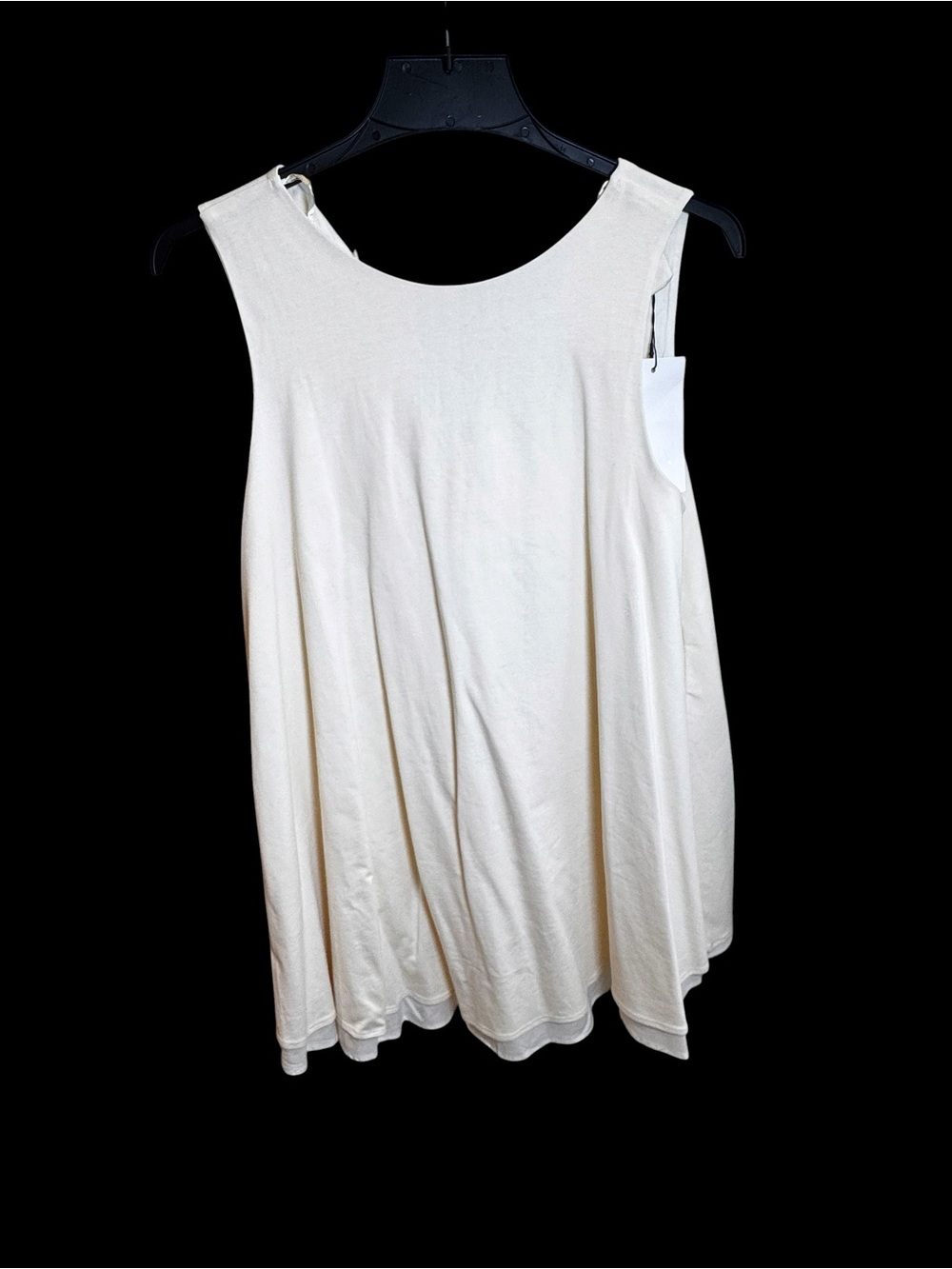 Zara Soft Cream Swing Mini Dress